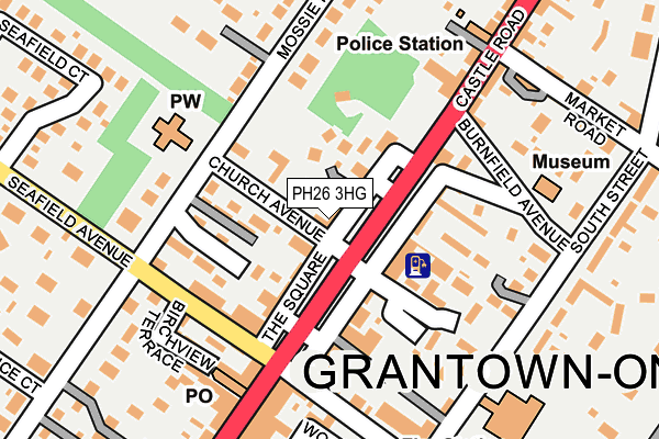 PH26 3HG map - OS OpenMap – Local (Ordnance Survey) PH26 3HG map - OS OpenMap – Local (Ordnance Survey)