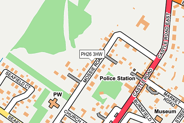 PH26 3HW map - OS OpenMap – Local (Ordnance Survey) PH26 3HW map - OS OpenMap – Local (Ordnance Survey)