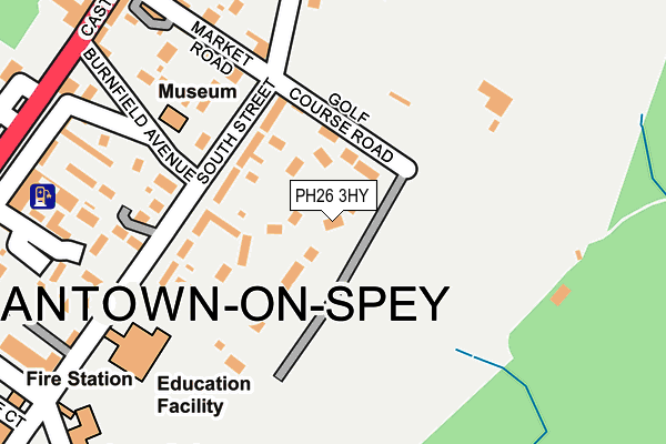 PH26 3HY map - OS OpenMap – Local (Ordnance Survey) PH26 3HY map - OS OpenMap – Local (Ordnance Survey)