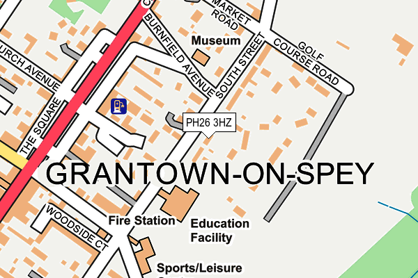 PH26 3HZ map - OS OpenMap – Local (Ordnance Survey)
