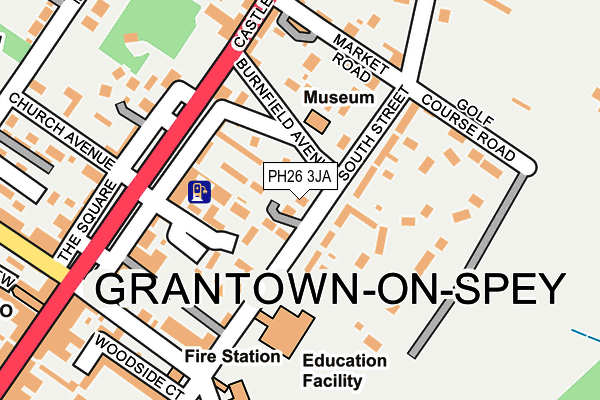 PH26 3JA map - OS OpenMap – Local (Ordnance Survey) PH26 3JA map - OS OpenMap – Local (Ordnance Survey)