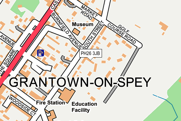 PH26 3JB map - OS OpenMap – Local (Ordnance Survey) PH26 3JB map - OS OpenMap – Local (Ordnance Survey)