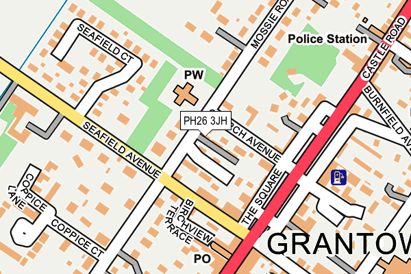 PH26 3JH map - OS OpenMap – Local (Ordnance Survey) PH26 3JH map - OS OpenMap – Local (Ordnance Survey)