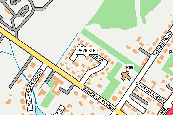 PH26 3LE map - OS OpenMap – Local (Ordnance Survey) PH26 3LE map - OS OpenMap – Local (Ordnance Survey)