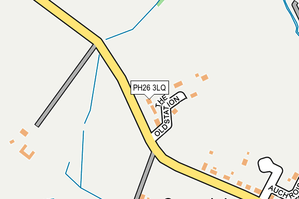 PH26 3LQ map - OS OpenMap – Local (Ordnance Survey) PH26 3LQ map - OS OpenMap – Local (Ordnance Survey)