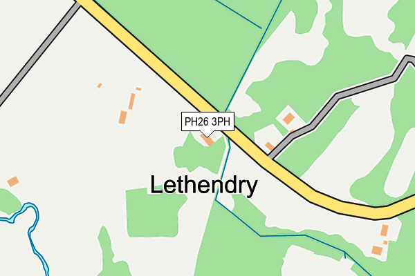 PH26 3PH map - OS OpenMap – Local (Ordnance Survey) PH26 3PH map - OS OpenMap – Local (Ordnance Survey)