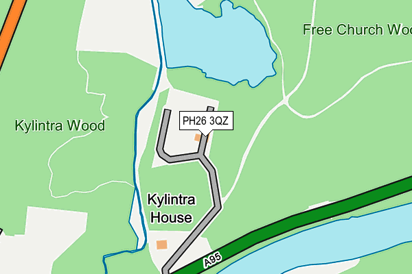 PH26 3QZ map - OS OpenMap – Local (Ordnance Survey) PH26 3QZ map - OS OpenMap – Local (Ordnance Survey)
