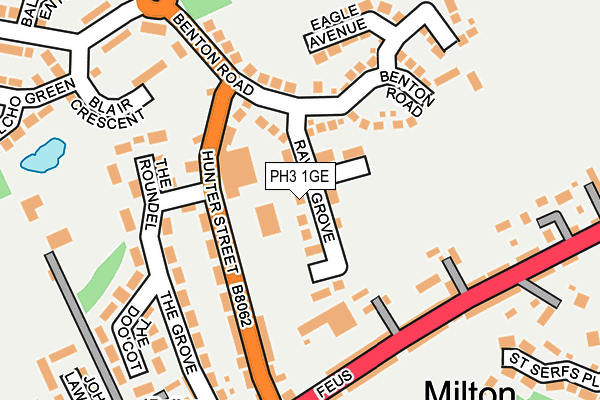 PH3 1GE map - OS OpenMap – Local (Ordnance Survey) PH3 1GE map - OS OpenMap – Local (Ordnance Survey)