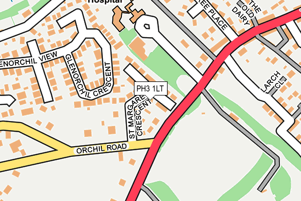 PH3 1LT map - OS OpenMap – Local (Ordnance Survey) PH3 1LT map - OS OpenMap – Local (Ordnance Survey)