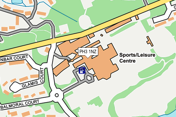 PH3 1NZ map - OS OpenMap – Local (Ordnance Survey) PH3 1NZ map - OS OpenMap – Local (Ordnance Survey)