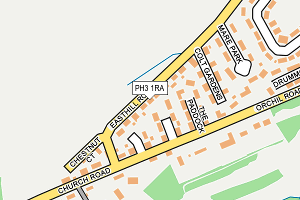 PH3 1RA map - OS OpenMap – Local (Ordnance Survey) PH3 1RA map - OS OpenMap – Local (Ordnance Survey)