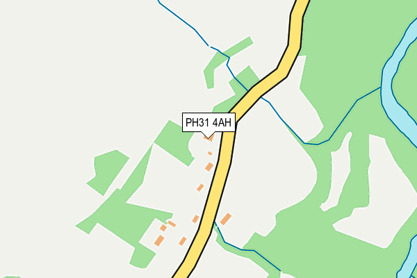 PH31 4AH map - OS OpenMap – Local (Ordnance Survey) PH31 4AH map - OS OpenMap – Local (Ordnance Survey)