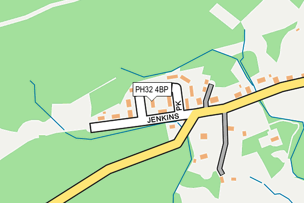 PH32 4BP map - OS OpenMap – Local (Ordnance Survey) PH32 4BP map - OS OpenMap – Local (Ordnance Survey)