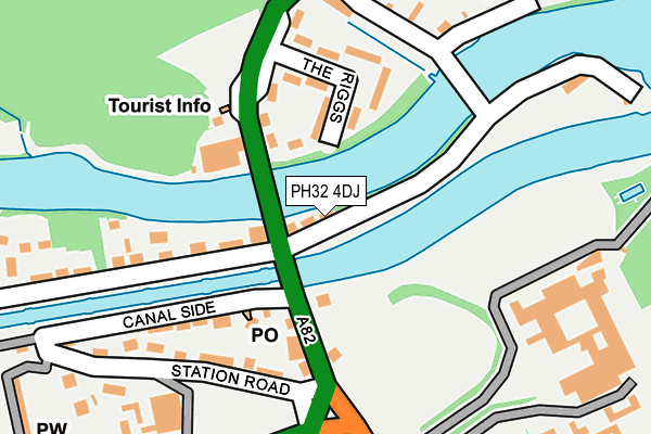 PH32 4DJ map - OS OpenMap – Local (Ordnance Survey) PH32 4DJ map - OS OpenMap – Local (Ordnance Survey)