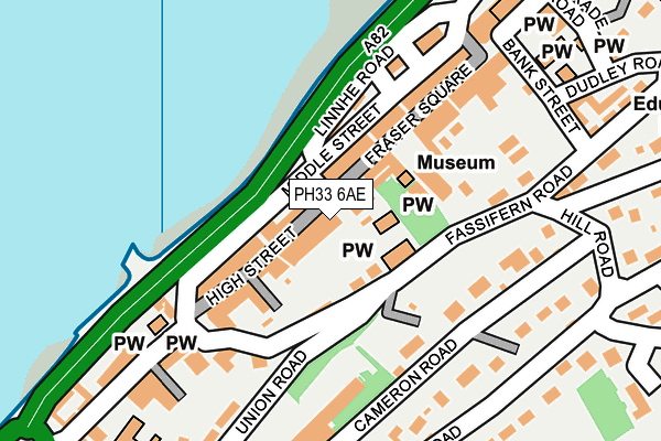 PH33 6AE map - OS OpenMap – Local (Ordnance Survey) PH33 6AE map - OS OpenMap – Local (Ordnance Survey)