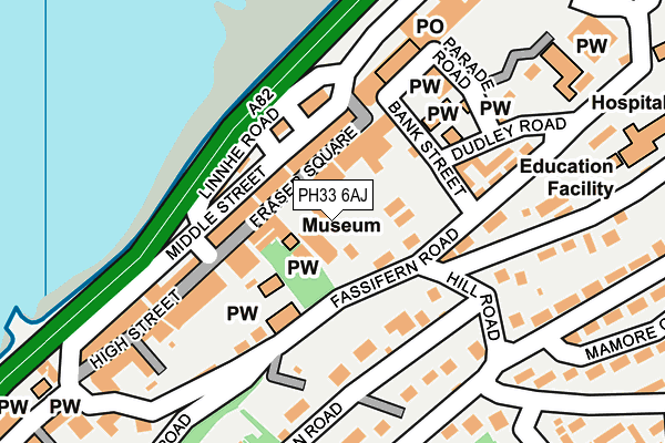 PH33 6AJ map - OS OpenMap – Local (Ordnance Survey) PH33 6AJ map - OS OpenMap – Local (Ordnance Survey)