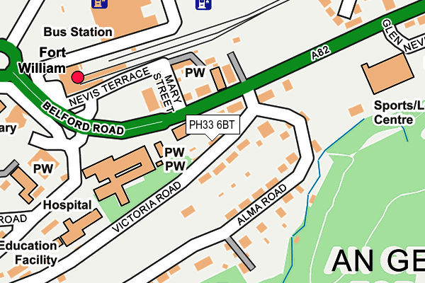 PH33 6BT map - OS OpenMap – Local (Ordnance Survey) PH33 6BT map - OS OpenMap – Local (Ordnance Survey)