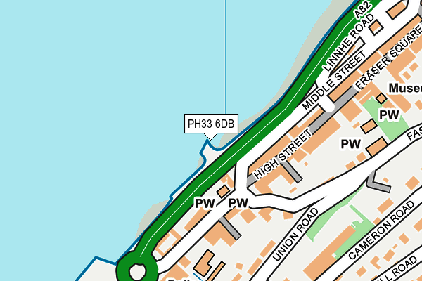 PH33 6DB map - OS OpenMap – Local (Ordnance Survey) PH33 6DB map - OS OpenMap – Local (Ordnance Survey)