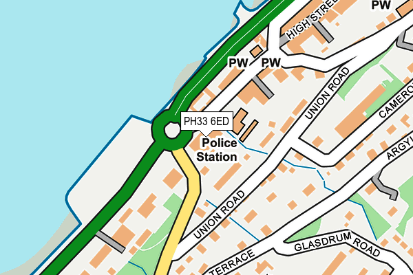 PH33 6ED map - OS OpenMap – Local (Ordnance Survey) PH33 6ED map - OS OpenMap – Local (Ordnance Survey)