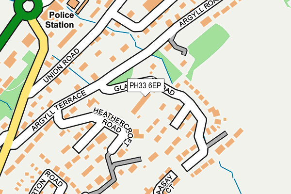 PH33 6EP map - OS OpenMap – Local (Ordnance Survey) PH33 6EP map - OS OpenMap – Local (Ordnance Survey)
