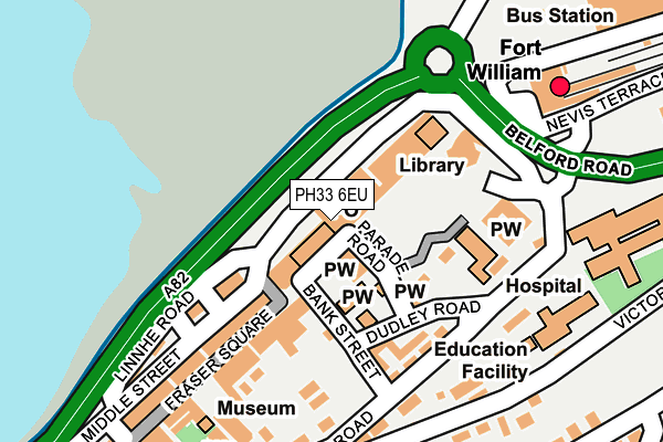 PH33 6EU map - OS OpenMap – Local (Ordnance Survey) PH33 6EU map - OS OpenMap – Local (Ordnance Survey)