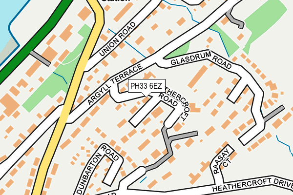 PH33 6EZ map - OS OpenMap – Local (Ordnance Survey) PH33 6EZ map - OS OpenMap – Local (Ordnance Survey)