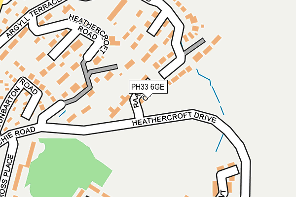 PH33 6GE map - OS OpenMap – Local (Ordnance Survey) PH33 6GE map - OS OpenMap – Local (Ordnance Survey)