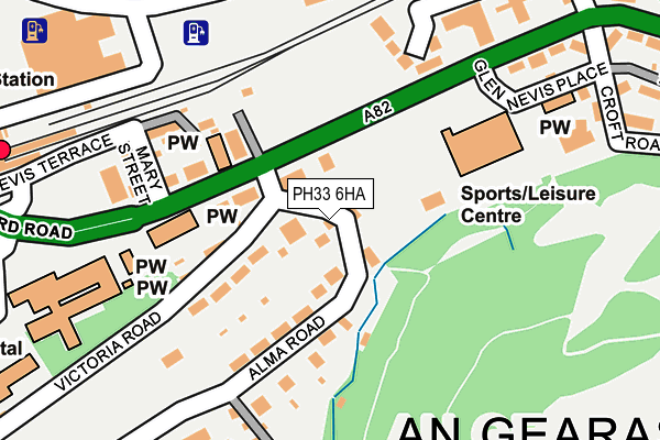 PH33 6HA map - OS OpenMap – Local (Ordnance Survey) PH33 6HA map - OS OpenMap – Local (Ordnance Survey)