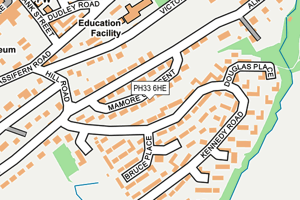 PH33 6HE map - OS OpenMap – Local (Ordnance Survey) PH33 6HE map - OS OpenMap – Local (Ordnance Survey)