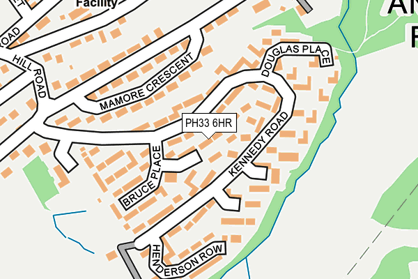 PH33 6HR map - OS OpenMap – Local (Ordnance Survey) PH33 6HR map - OS OpenMap – Local (Ordnance Survey)