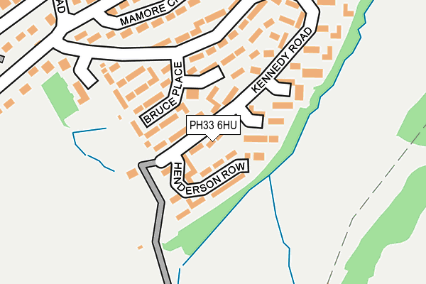 PH33 6HU map - OS OpenMap – Local (Ordnance Survey) PH33 6HU map - OS OpenMap – Local (Ordnance Survey)