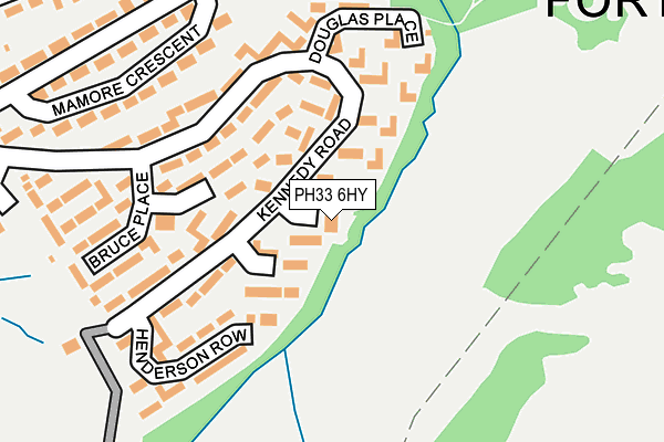 PH33 6HY map - OS OpenMap – Local (Ordnance Survey) PH33 6HY map - OS OpenMap – Local (Ordnance Survey)