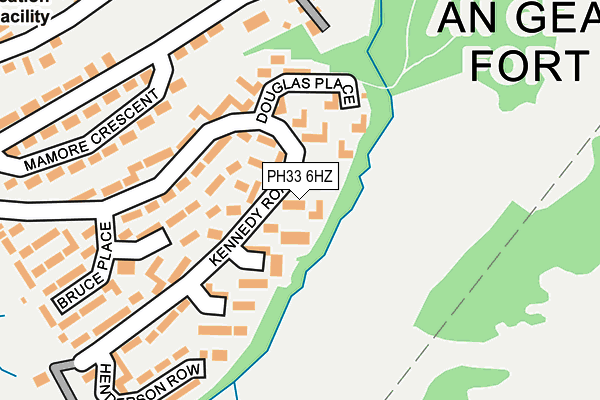 PH33 6HZ map - OS OpenMap – Local (Ordnance Survey) PH33 6HZ map - OS OpenMap – Local (Ordnance Survey)