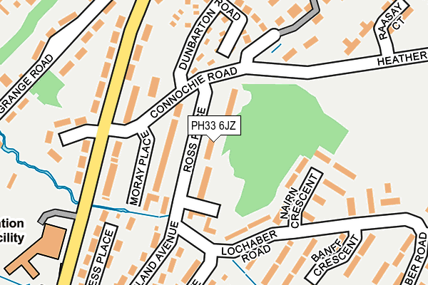 PH33 6JZ map - OS OpenMap – Local (Ordnance Survey) PH33 6JZ map - OS OpenMap – Local (Ordnance Survey)