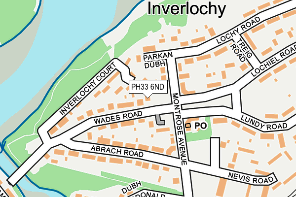 PH33 6ND map - OS OpenMap – Local (Ordnance Survey) PH33 6ND map - OS OpenMap – Local (Ordnance Survey)