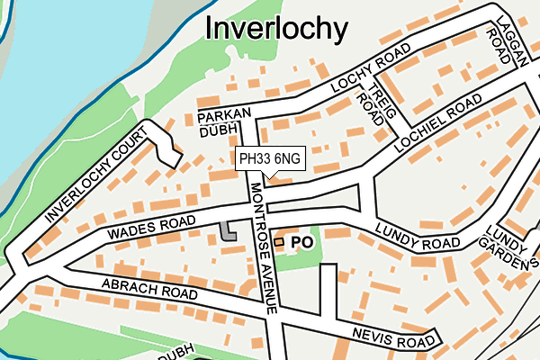 PH33 6NG map - OS OpenMap – Local (Ordnance Survey) PH33 6NG map - OS OpenMap – Local (Ordnance Survey)