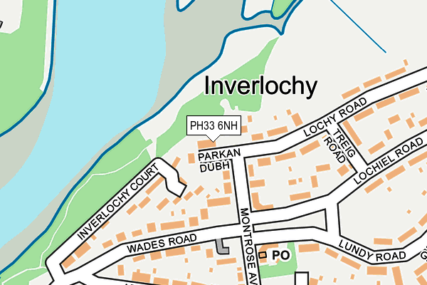 PH33 6NH map - OS OpenMap – Local (Ordnance Survey) PH33 6NH map - OS OpenMap – Local (Ordnance Survey)