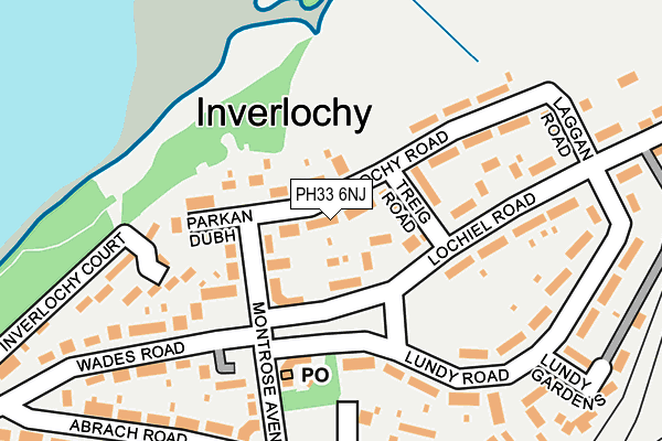 PH33 6NJ map - OS OpenMap – Local (Ordnance Survey) PH33 6NJ map - OS OpenMap – Local (Ordnance Survey)