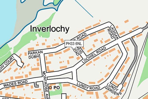 PH33 6NL map - OS OpenMap – Local (Ordnance Survey) PH33 6NL map - OS OpenMap – Local (Ordnance Survey)