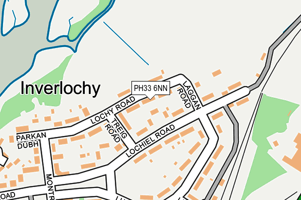 PH33 6NN map - OS OpenMap – Local (Ordnance Survey) PH33 6NN map - OS OpenMap – Local (Ordnance Survey)