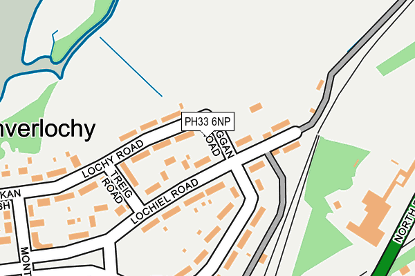 PH33 6NP map - OS OpenMap – Local (Ordnance Survey) PH33 6NP map - OS OpenMap – Local (Ordnance Survey)