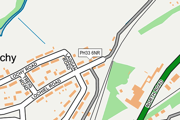 PH33 6NR map - OS OpenMap – Local (Ordnance Survey) PH33 6NR map - OS OpenMap – Local (Ordnance Survey)
