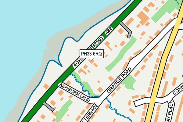 PH33 6RQ map - OS OpenMap – Local (Ordnance Survey) PH33 6RQ map - OS OpenMap – Local (Ordnance Survey)