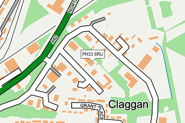 PH33 6RU map - OS OpenMap – Local (Ordnance Survey) PH33 6RU map - OS OpenMap – Local (Ordnance Survey)