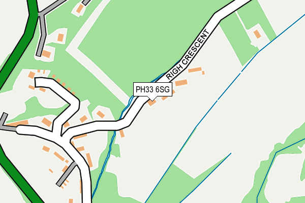 PH33 6SG map - OS OpenMap – Local (Ordnance Survey) PH33 6SG map - OS OpenMap – Local (Ordnance Survey)