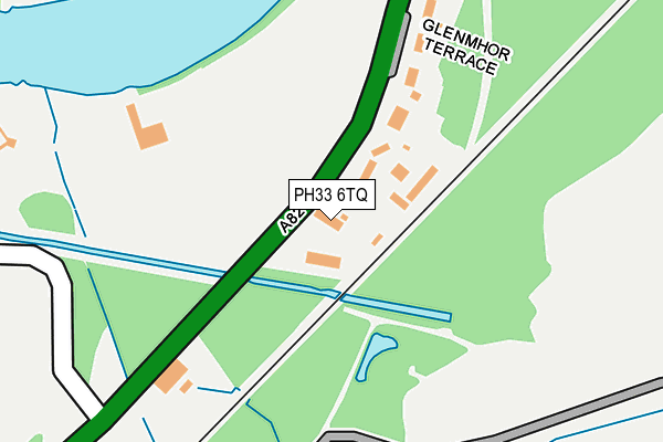 PH33 6TQ map - OS OpenMap – Local (Ordnance Survey) PH33 6TQ map - OS OpenMap – Local (Ordnance Survey)