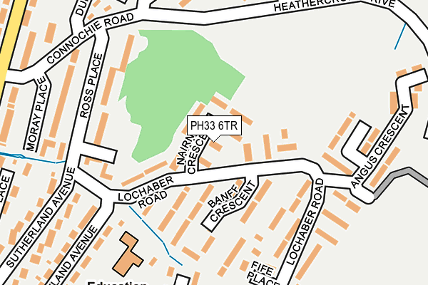 PH33 6TR map - OS OpenMap – Local (Ordnance Survey) PH33 6TR map - OS OpenMap – Local (Ordnance Survey)