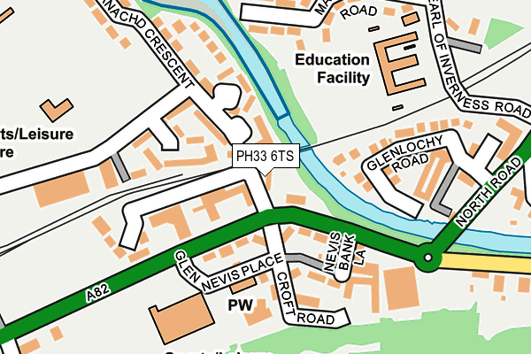 PH33 6TS map - OS OpenMap – Local (Ordnance Survey) PH33 6TS map - OS OpenMap – Local (Ordnance Survey)