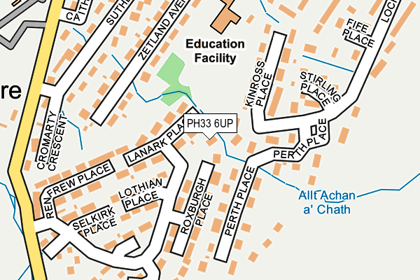 PH33 6UP map - OS OpenMap – Local (Ordnance Survey) PH33 6UP map - OS OpenMap – Local (Ordnance Survey)
