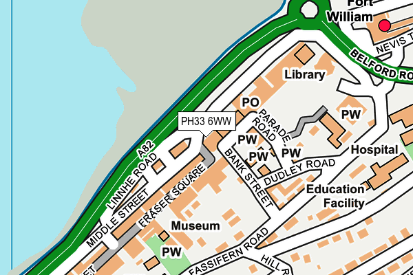PH33 6WW map - OS OpenMap – Local (Ordnance Survey) PH33 6WW map - OS OpenMap – Local (Ordnance Survey)